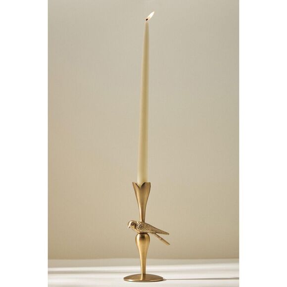 NIB set of 2 Anthropologie Marizia Sparrow Candle Holder - Picture 6 of 12